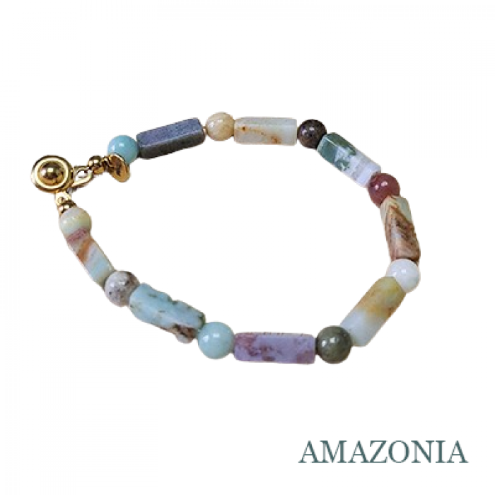 Bracelet  en pierre d'amazonite