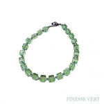 Bracelet de cristal vert